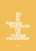 plakat: du er et kæmpe forbillede for så mange mennesker - honeycomb-Musiker-A1two3