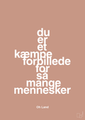 plakat: du er et kæmpe forbillede for så mange mennesker - powder-Musiker-A1two3
