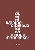 plakat: du er et kæmpe forbillede for så mange mennesker - red pepper-Musiker-A1two3