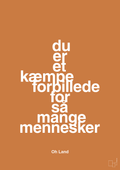 plakat: du er et kæmpe forbillede for så mange mennesker - rumba orange-Musiker-A1two3