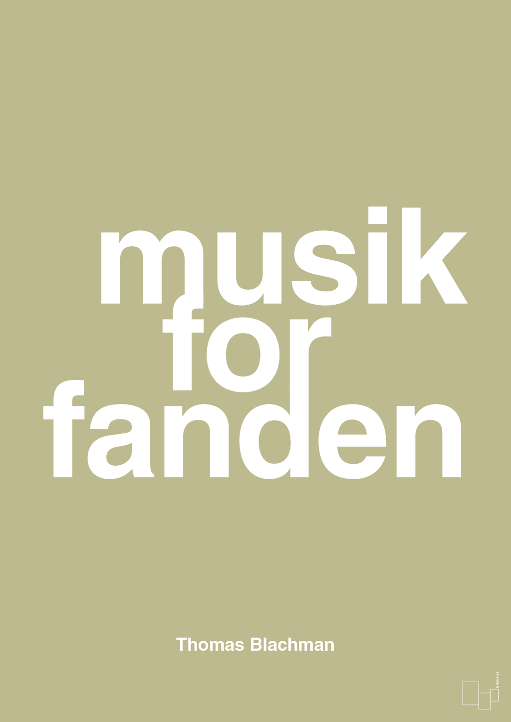 plakat: musik for fanden - back to nature-Musiker-A1two3