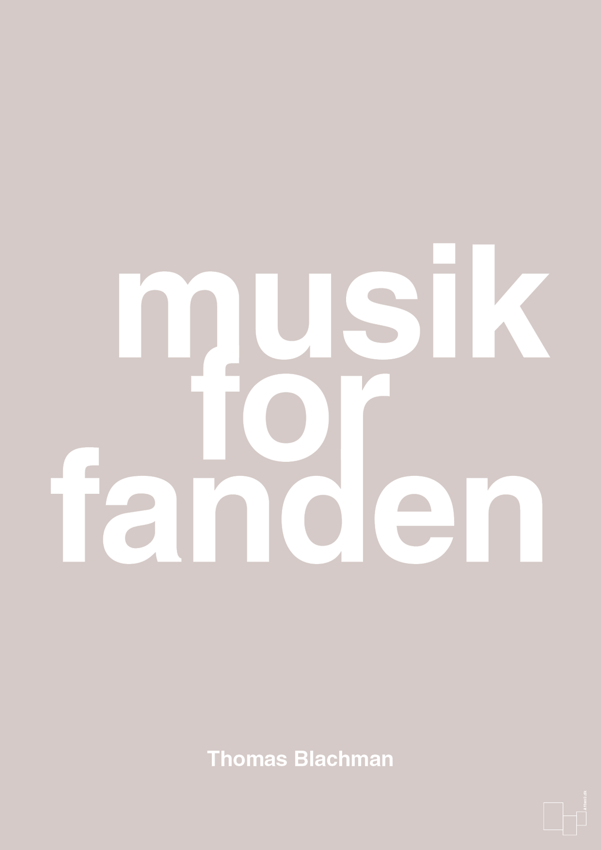 plakat: musik for fanden - broken beige-Musiker-A1two3