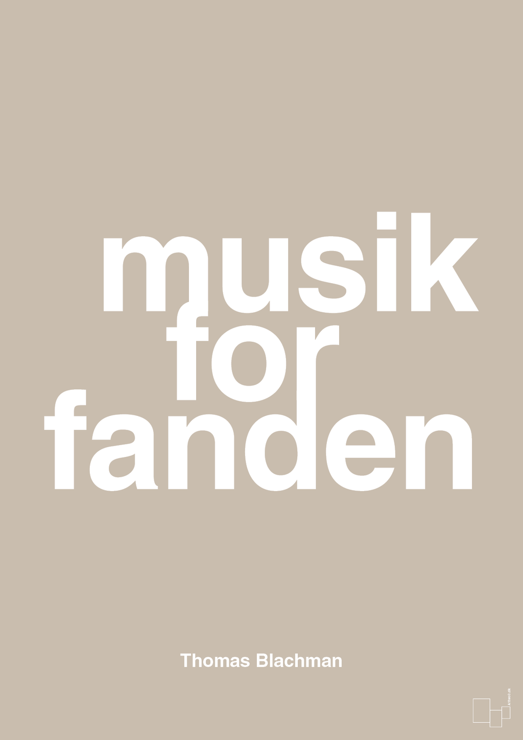 plakat: musik for fanden - creamy mushroom-Musiker-A1two3