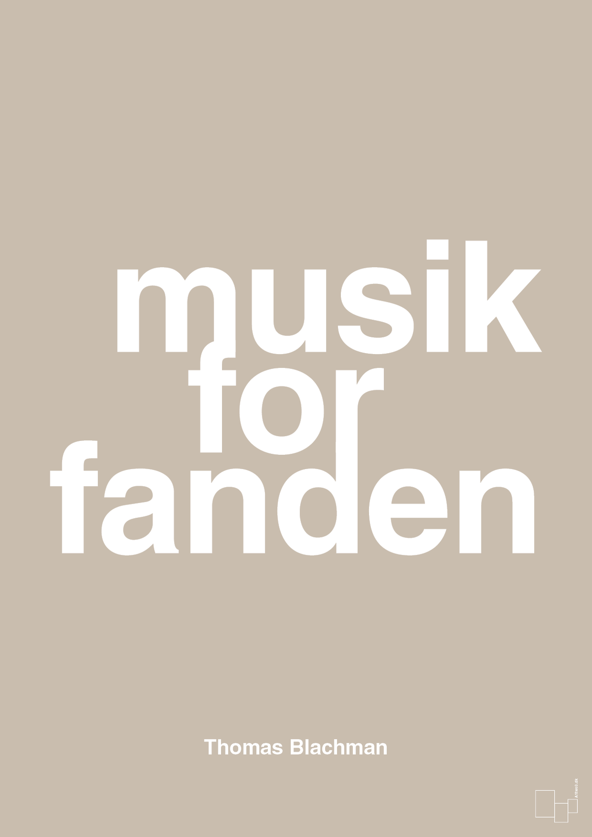 plakat: musik for fanden - creamy mushroom-Musiker-A1two3