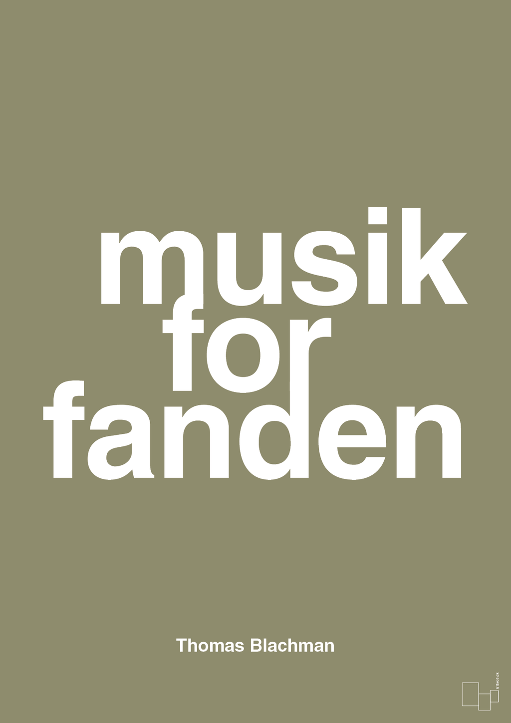 plakat: musik for fanden - misty forrest-Musiker-A1two3