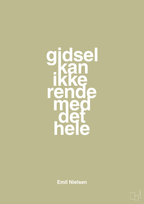 plakat: gidsel kan ikke rende med det hele - back to nature-Håndbold-A1two3