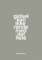 plakat: gidsel kan ikke rende med det hele - battleship gray-Håndbold-A1two3