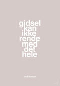 plakat: gidsel kan ikke rende med det hele - broken beige-Håndbold-A1two3