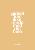 plakat: gidsel kan ikke rende med det hele - charismatic-Håndbold-A1two3