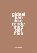 plakat: gidsel kan ikke rende med det hele - cider spice-Håndbold-A1two3