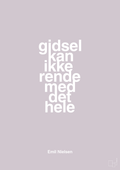 plakat: gidsel kan ikke rende med det hele - dusty lilac-Håndbold-A1two3