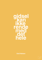 plakat: gidsel kan ikke rende med det hele - honeycomb-Håndbold-A1two3