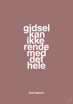 plakat: gidsel kan ikke rende med det hele - plum-Håndbold-A1two3