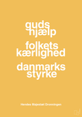 plakat: guds hjælp folkets kærlighed danmarks styrke - honeycomb-Royale-A1two3