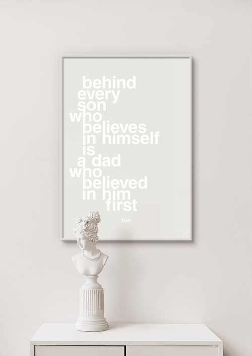 Behind every son who believes in himself is a dad who believed in him first - petrol-Far-A1two3