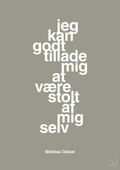 plakat: jeg kan godt tillade mig at være stolt af mig selv - battleship gray-Håndbold-A1two3