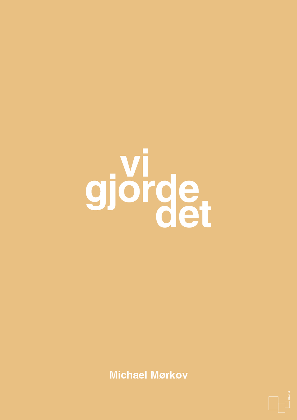 plakat: vi gjorde det - charismatic-Cykling-A1two3