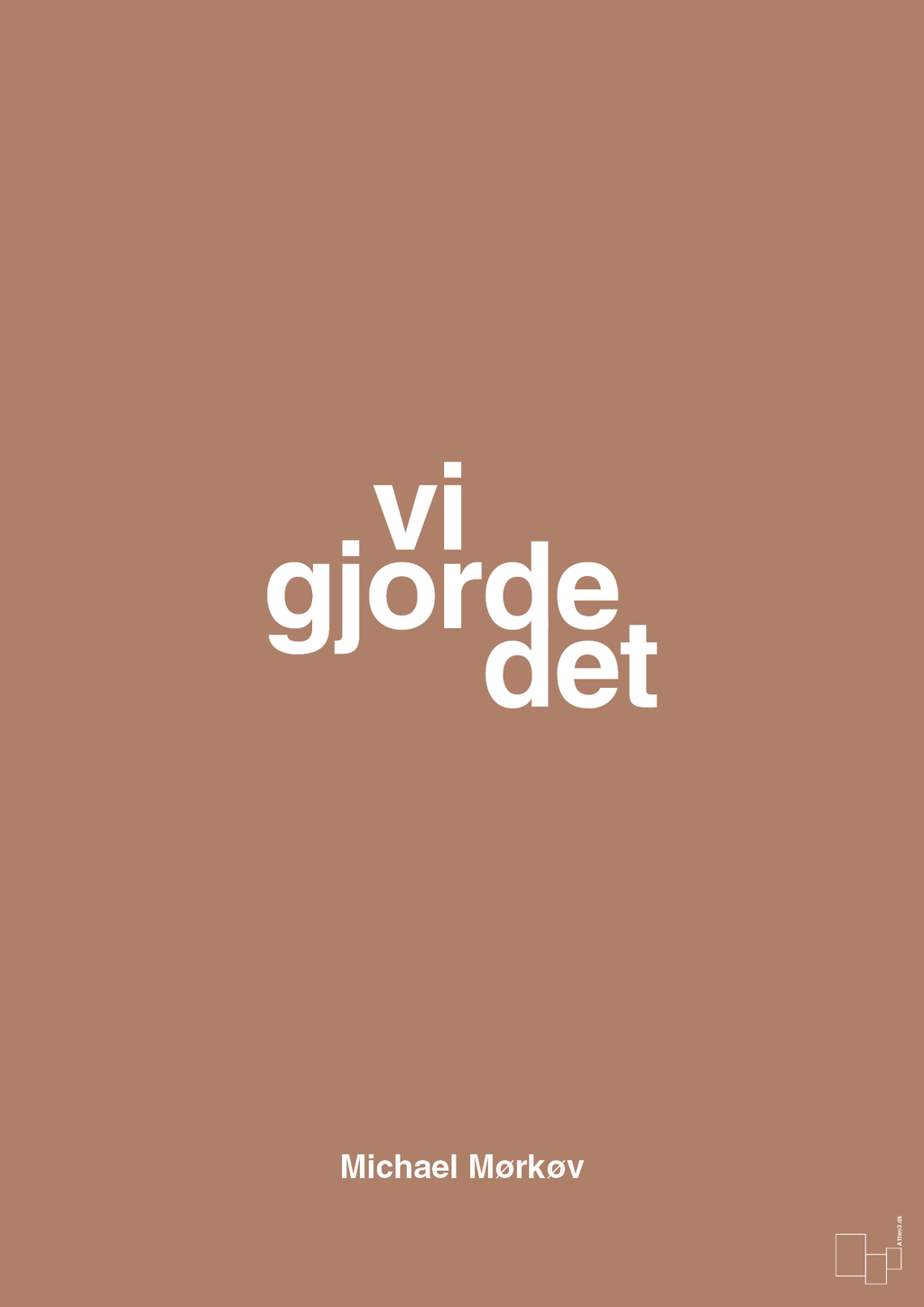 plakat: vi gjorde det - cider spice-Cykling-A1two3