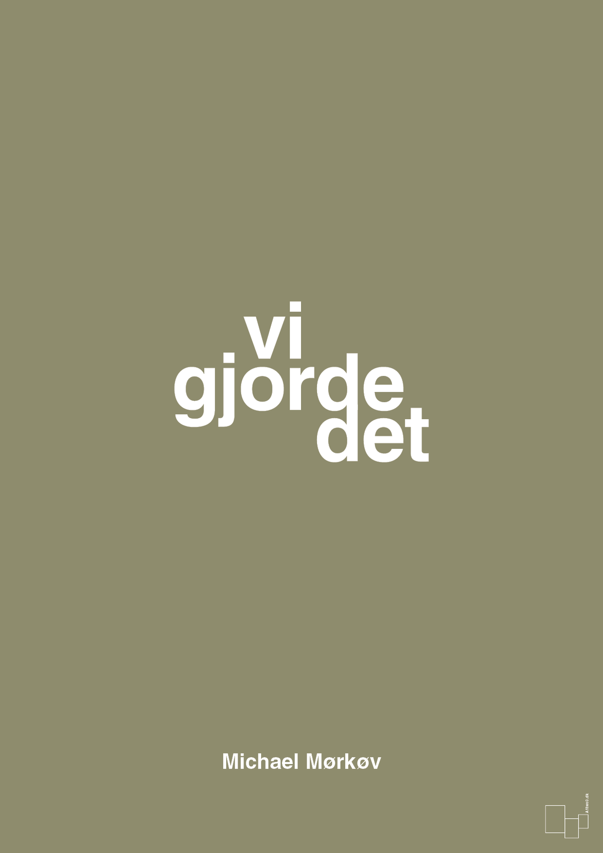 plakat: vi gjorde det - misty forrest-Cykling-A1two3