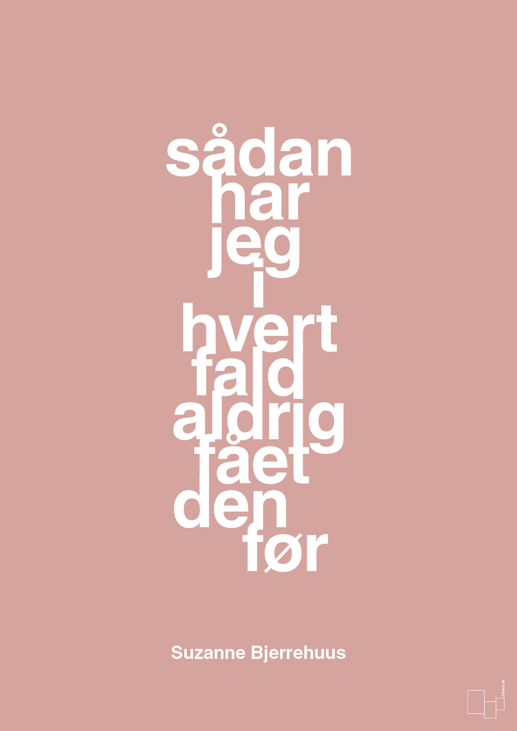 plakat: sådan har jeg i hvert fald aldrig fået den før - bubble shell-Radio & TV-A1two3