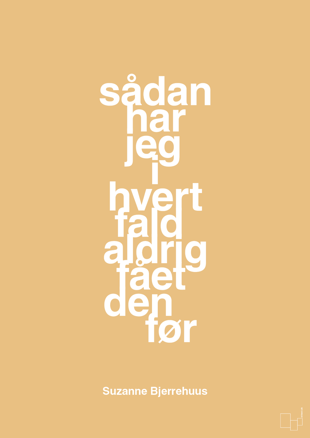 plakat: sådan har jeg i hvert fald aldrig fået den før - charismatic-Radio & TV-A1two3