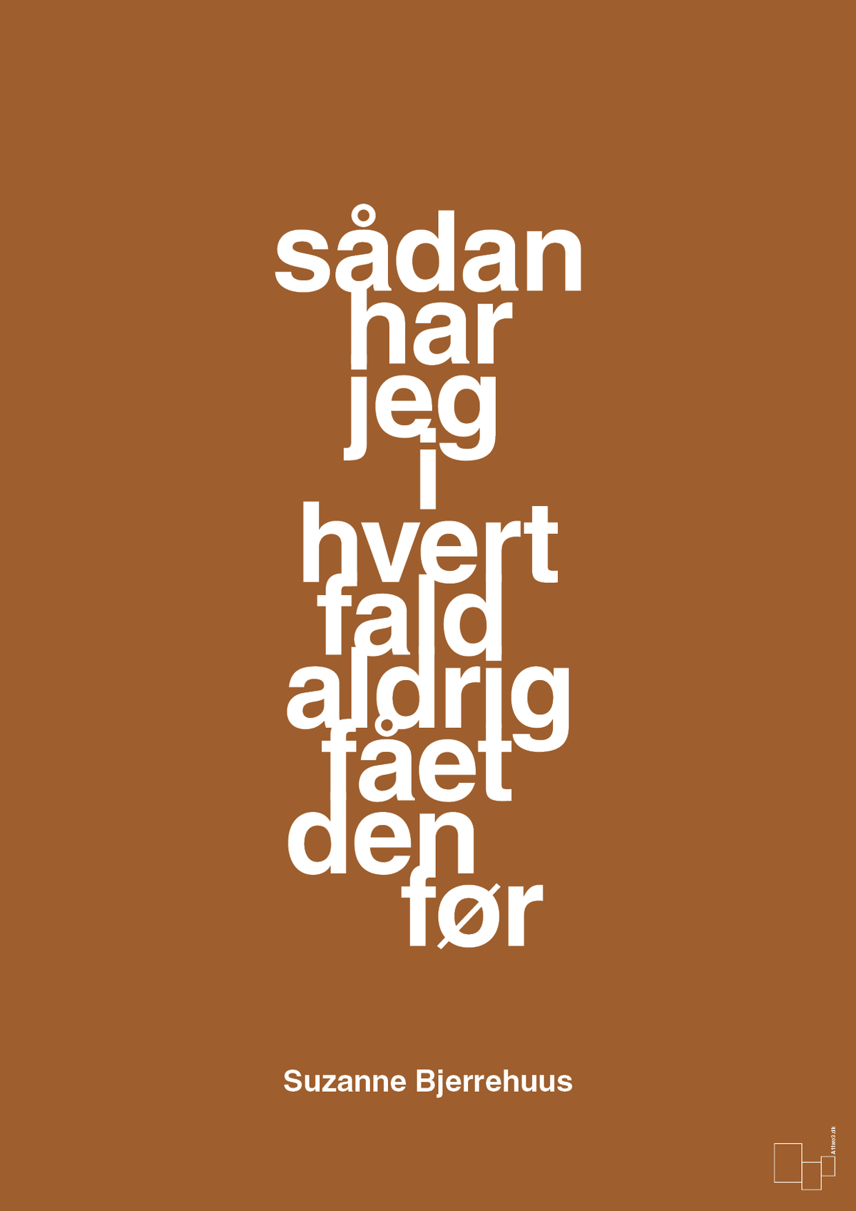 plakat: sådan har jeg i hvert fald aldrig fået den før - cognac-Radio & TV-A1two3