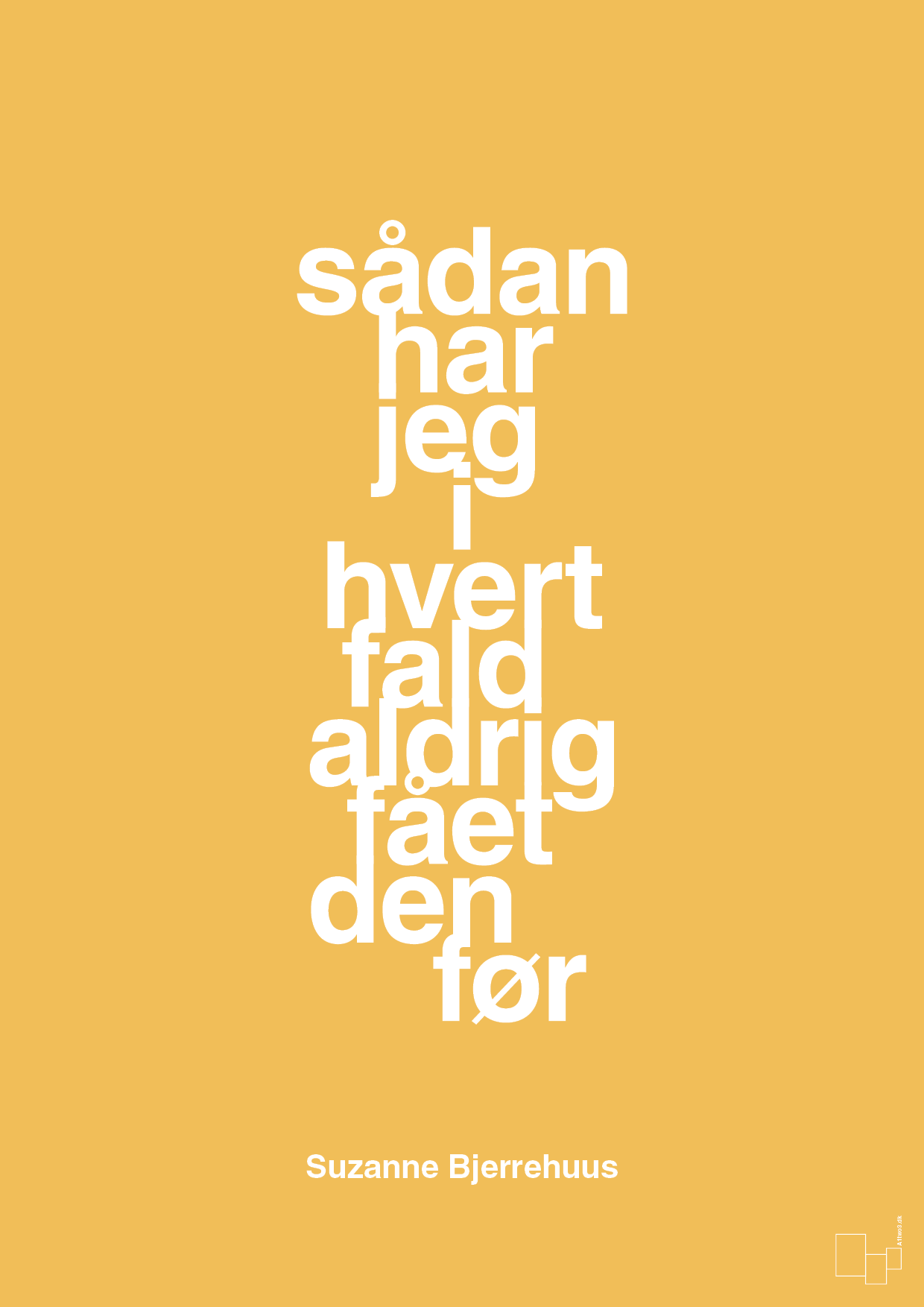 plakat: sådan har jeg i hvert fald aldrig fået den før - honeycomb-Radio & TV-A1two3