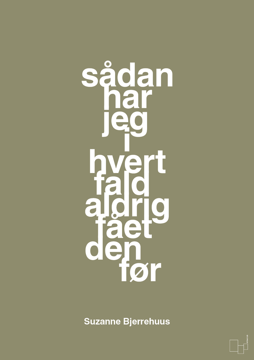 plakat: sådan har jeg i hvert fald aldrig fået den før - misty forrest-Radio & TV-A1two3