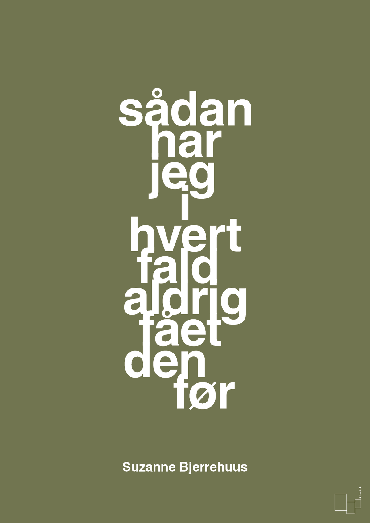 plakat: sådan har jeg i hvert fald aldrig fået den før - secret meadow-Radio & TV-A1two3