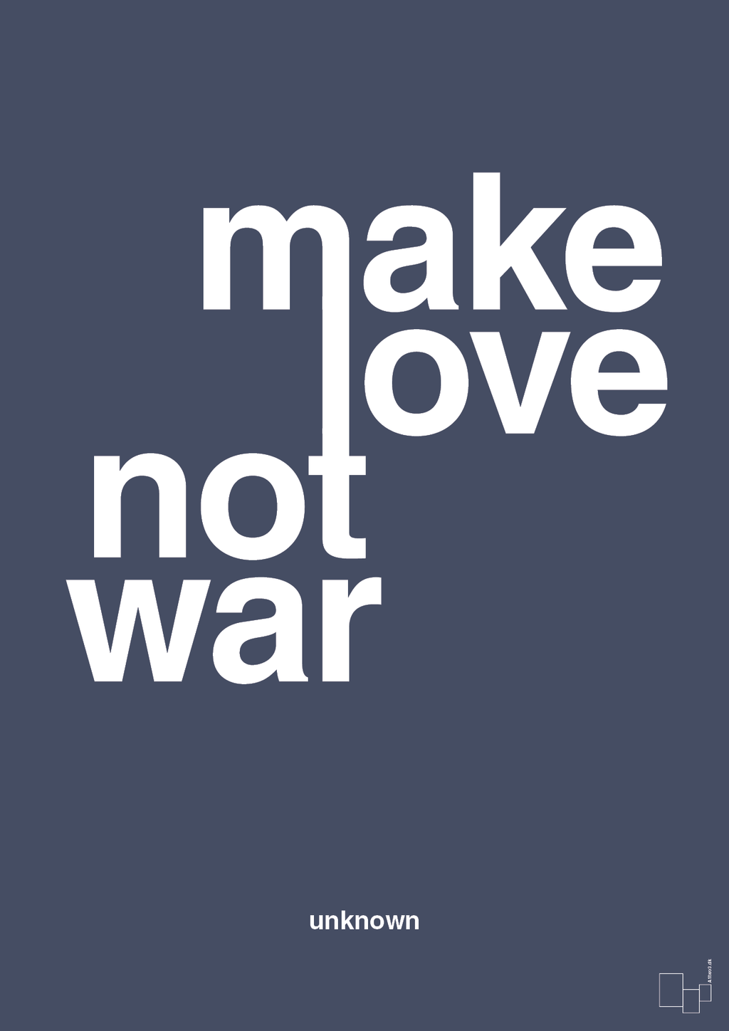 Make love not war - petrol-Unknown-A1two3