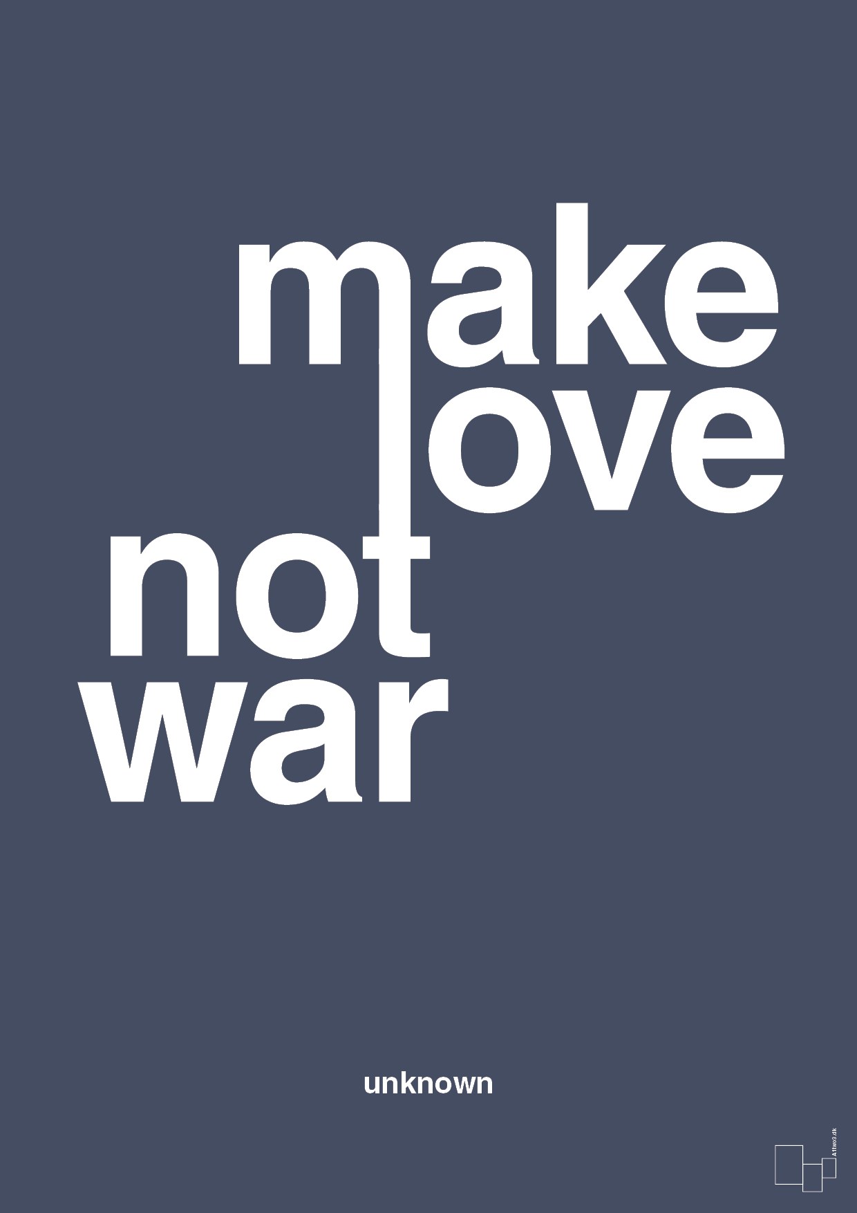 Make love not war - petrol-Unknown-A1two3