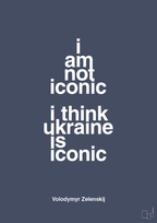 I am not iconic i think ukraine is iconic - petrol-Politikker-A1two3