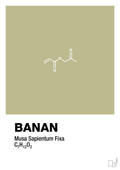 plakat: banan - back to nature-Kemi-A1two3
