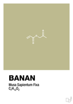 plakat: banan - back to nature-Kemi-A1two3