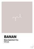 plakat: banan - broken beige-Kemi-A1two3
