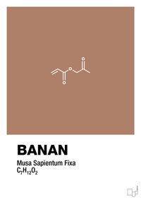 plakat: banan