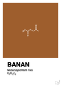 plakat: banan - cognac-Kemi-A1two3