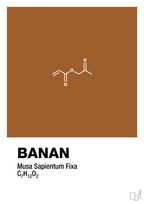 plakat: banan - cognac-Kemi-A1two3