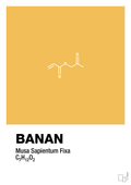 plakat: banan - honeycomb-Kemi-A1two3