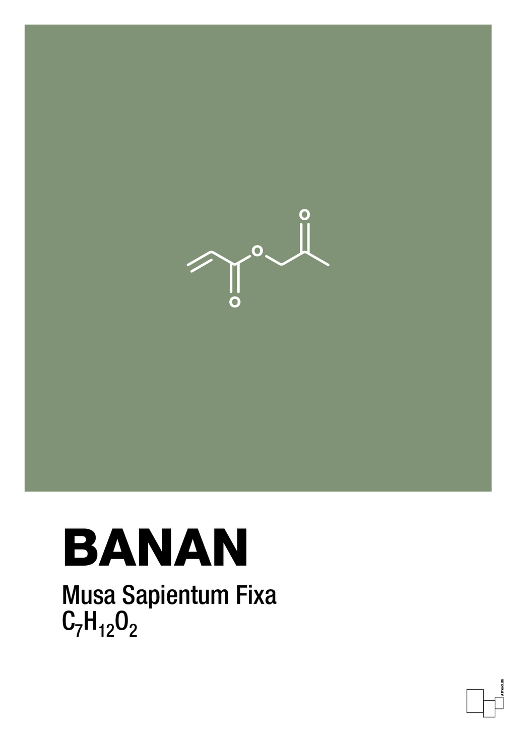 plakat: banan - jade-Kemi-A1two3