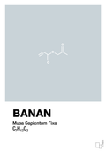 plakat: banan - light drizzle-Kemi-A1two3