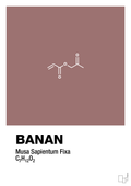 plakat: banan - plum-Kemi-A1two3