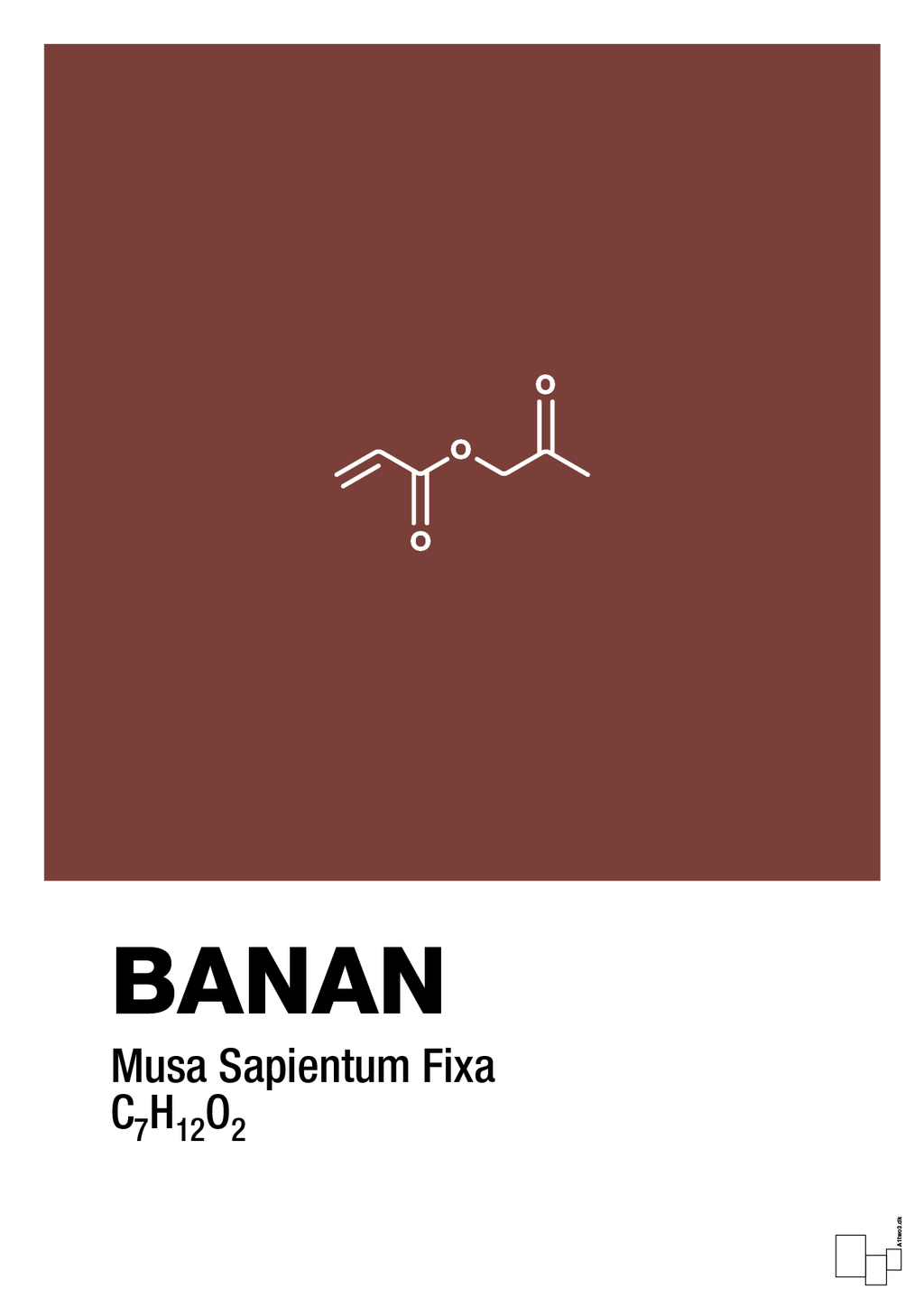plakat: banan - red pepper-Kemi-A1two3