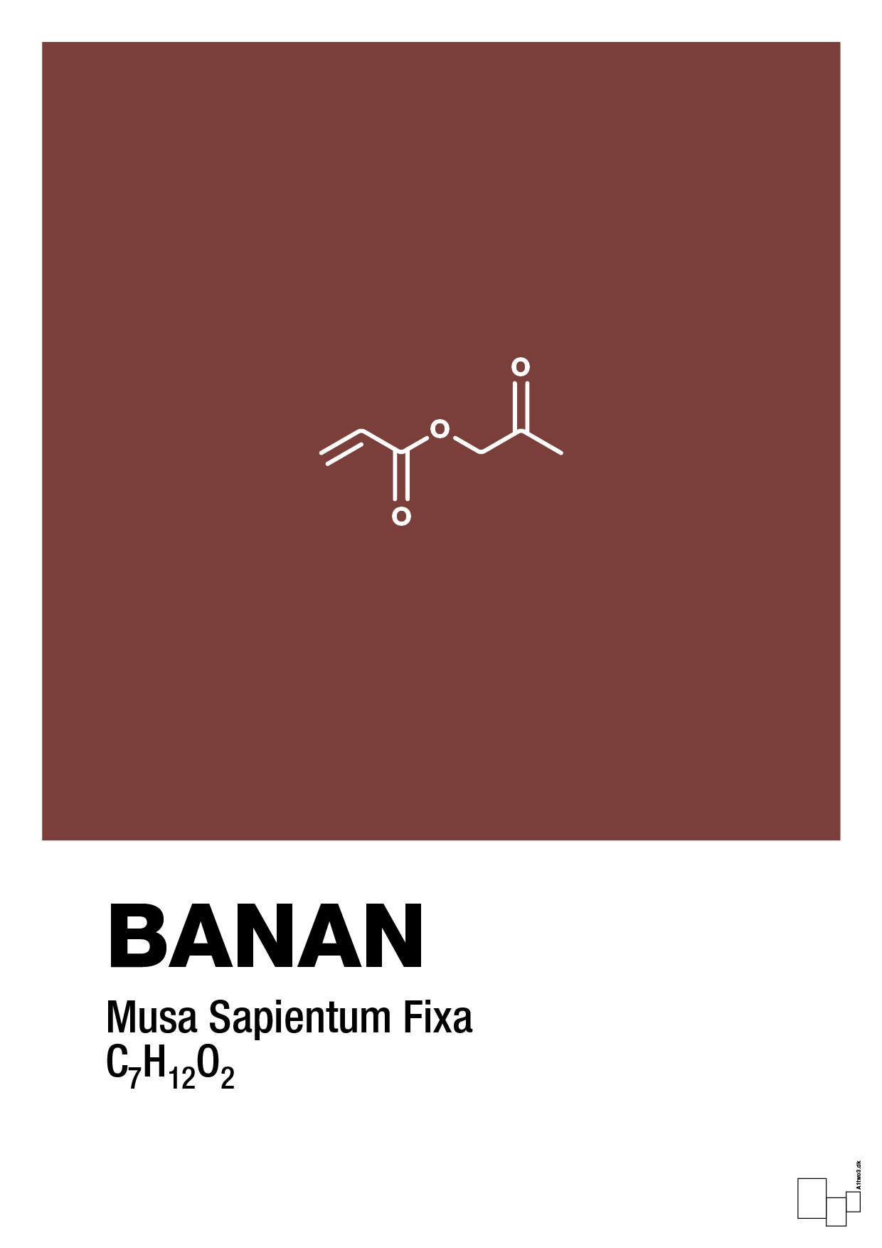 plakat: banan - red pepper-Kemi-A1two3