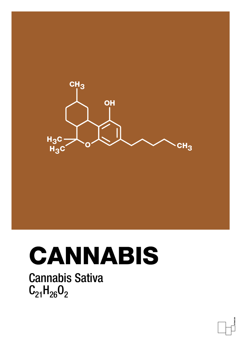 plakat: cannabis - cognac-Kemi-A1two3