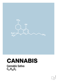 plakat: cannabis