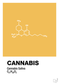 plakat: cannabis - honeycomb-Kemi-A1two3