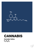 plakat: cannabis - lapis blue-Kemi-A1two3