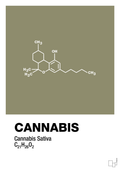 plakat: cannabis - misty forrest-Kemi-A1two3