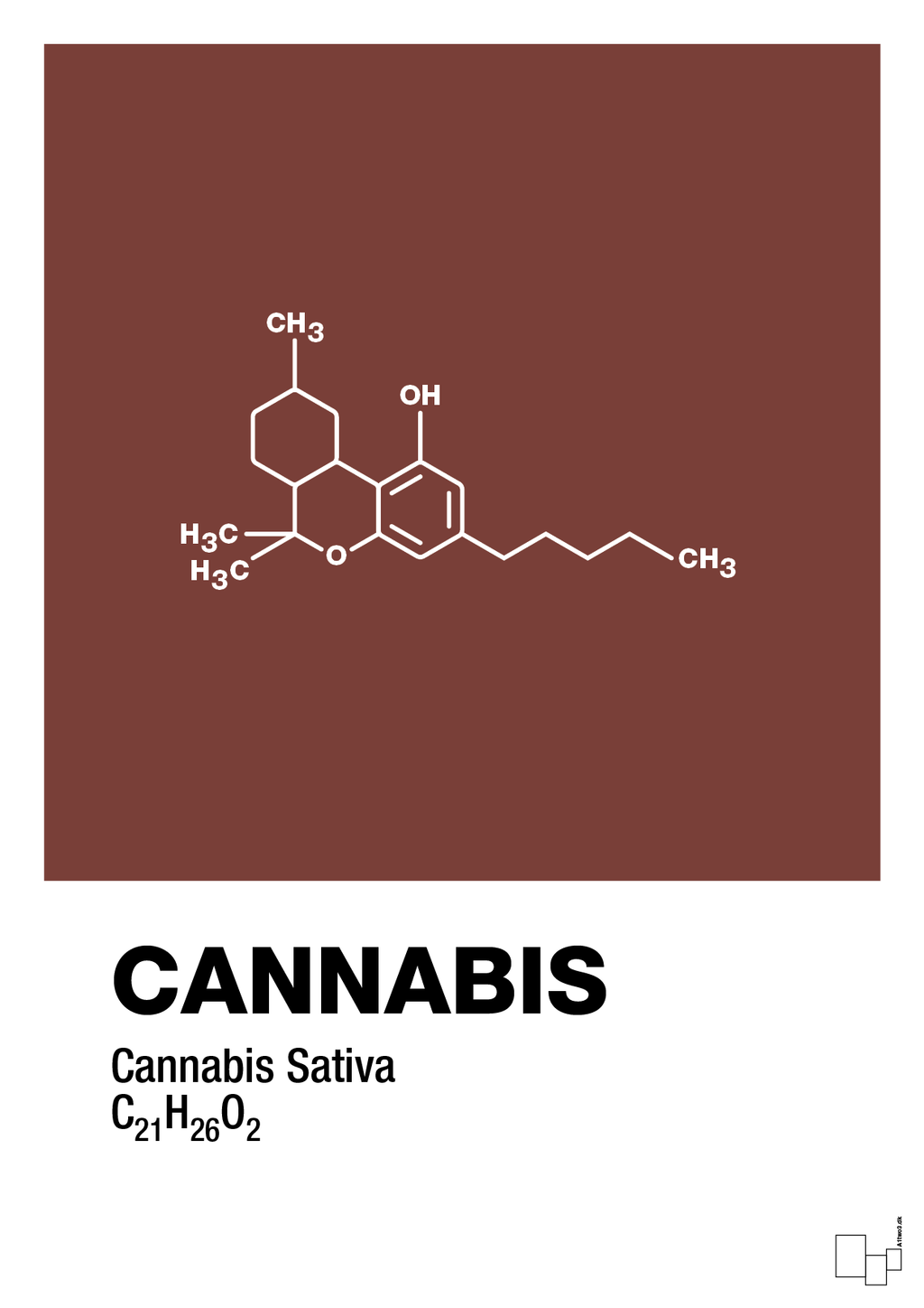 plakat: cannabis - red pepper-Kemi-A1two3